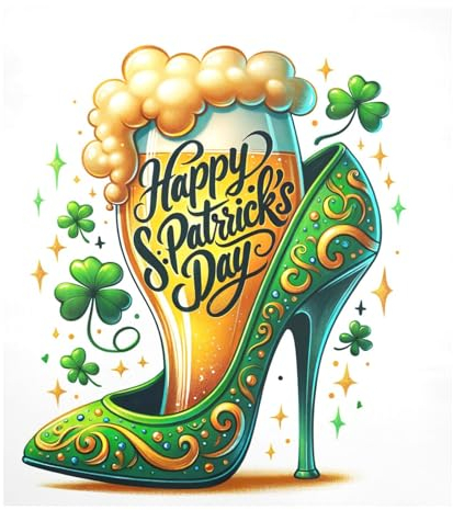 St Patricks Bierabsatz mit Text Geschirrspüler Magnet Abdeckung Kühlschrank Abdeckung Aufkleber Magnet Geschirrspüler Abdeckungen Deko