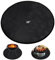 JNUYISW Alfombra Ignífuga, 24 Redonda Resistente al Fuego Base Ignífuga Impermeable Plegable Alfombrilla para Fogatas Al Aire Libre Fire Pit Mat para Suelo, Terraza, Barbacoa, Parrilla, Camping