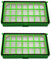 DispRA Filtro HEPA Compatibile con Gli Accessori for aspirapolvere Rowenta Compacteo Accessimo, Compacteo Ergo e City Space (Color : 2 Sets)