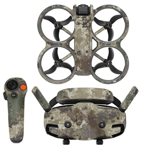 Avata 2 Cool Aufkleber, Avata 2 Skin Goggles 3 Brillen Aufkleber Anti-Scratch Schutzhülle Stickers für DJI Avata 2 Goggles 3 Zubehör (3)