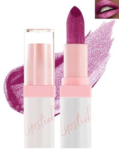 Rouge à lèvres pailleté, mat brillant, rose imperméable, longue durée, métallique scintillant, rouge à lèvres mat non adhésif, rouge à lèvres pour femme Maquillage à lèvres 02