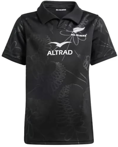 2024 Neuseeland All Blacks Rugby-Trikot, Rugby-T-Shirt(XXL)