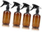 MYSUNBAR 4er Pack Leere Plastiksprühflasche, 500ML Plastiksprühflasche für ätherische Öle mit Extra Langlebigen Triggersprühern