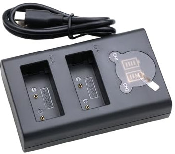 ZBLZGP NP-W126 Camera Battery Dual LCD Charger Kit Compatible with NP-W126S/W126 Battery for XS10, XT50, XT30, XA7, X100V, X100F, XT200, XE3, XT30 II, XE4, A5, XT3/2/1, XT20/10, Xpro2/3