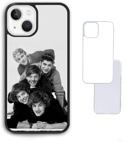 Studio Band Photo Grey Harry Niall Styles Horan One 1D Direction Custom Compatible With iPhone 6 7 8 SE 2020 X XR XS 11 12 13 14 15 16 16E Pro Max Plus Mini Bumper Case Custom Personalised Name