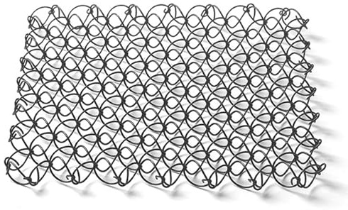 Topfuntersetzer Aus Metall,Spiraltopfuntersatz, 18 X 18 cm Topfuntersetzer Aus Metall Für Heiße Gerichte,Outdoor-Geschirrmatte, Hitzebeständig Für Camping, Picknick