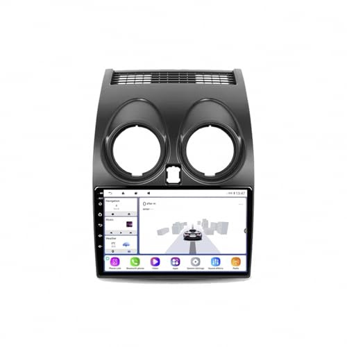 2 DIN Pantalla Radio para Nissan Qashqai Rogue 2008-2013 Android 15 9 Inches Radio Android FM Am Bluetooth USB para, 4 Core 2G+32G
