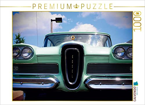 CALVENDO Puzzle Retro Auto - Ford Edsel | 1000 Teile Lege-Größe 64 x 48 cm Foto-Puzzle für glückliche Stunden