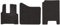 TEXER Textil Fußmatten Passend für Mercedes-Benz Actros MP 4 Bj. 2011- Basic