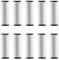 ECVISION Epilierer Baumwollschnur Kordeln 25M für Gesichtsepilierer und Gesichtsreinigungsbürste Kordeln, weiß