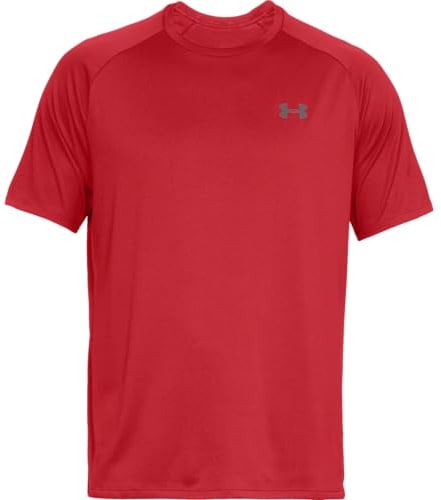Under Armour Men Tech 2. Shortsleeve, Light and Breathable Sports T-Shirt, Gym Clothes, Wicks Away Sweat & Dries Very Fast
