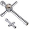Share Goo Aluminium Cross Wrenches Sleeve 4mm 5mm 5.5mm 7mm 8mm 10mm 12mm 17mm Glow Plug Socket Hex Driver Hexagon Spanner Wheel Repair Tools for RC Car Truck Crawler