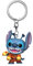 Funko POP! Keychain: Lilo & Stitch With Blaster - Stitch With Blaster With Blaster - Lilo And Stitch - Minifigura de Vinilo Coleccionable Llavero Original - Relleno de Calcetines - Idea de Regalo