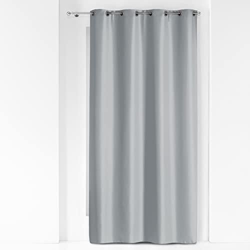Douceur d'Intérieur 1609127 Tende, Poliestere, Grigio, 140 x 260 cm