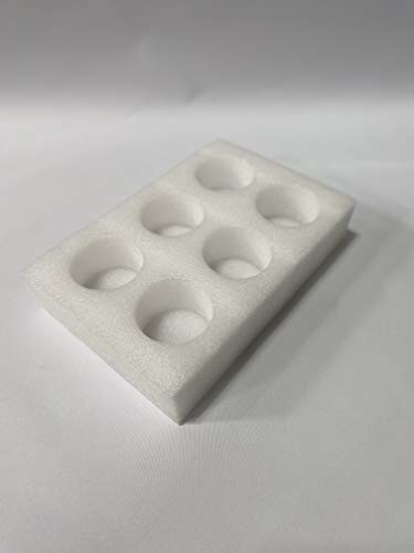 Cup holder for 6 cups Foam Drinks Delivery Tray x 2 per pack