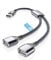 BASESAILOR USB Splitter Y Cable 0.3M/2Pack,USB A 1 Male to 2 Female Extension Cord Converter,Dual Double USB Port Extender Hub Data Charger Power Split Adapter For Mac,Car,Xbox One,PS4,PS5,Laptop