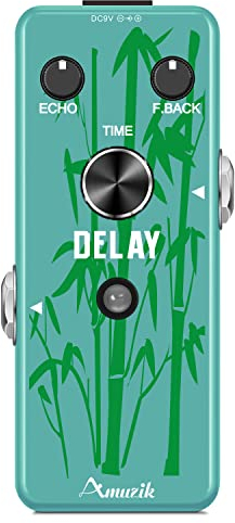 Amuzik Pedali analogici Delay Delay Effects con effetto delay con interruttore True Bypass Full Metal Shell Switching