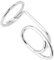 Bague De Protection Pour Ongles,Bague Ongle Faux Anneaux De Bout D'ongle De Doigt,Délicate Et élégante,forme Unique Pour Festival,Fête,Rendez-vous Galant Pour Femme (3044 Platine)