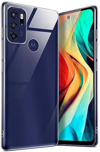 moex für Motorola Moto G60s Hülle Durchsichtig, Silikon Handyhülle Transparent, Clear Case Ultra Slim, Backcover Schutzhülle Dünn, Silikonhülle Minimalistisch, Aero Case, Klar