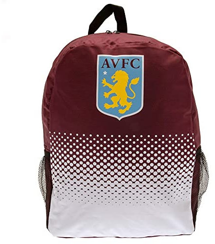 Aston Villa FC Aston Villa Fade Design Backpack Backpack, Adults Unisex, Multicoloured (Multicoloured), One Size