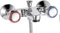 Teorema Iris Gruppo Vasca con Doccetta con Supporto a Muro + Flessibile (Mod. Vintage)