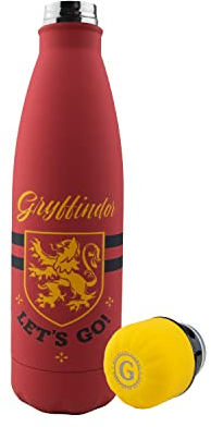 Cinereplicas Harry Potter - Gourde Isotherme Let's Go 500ml Acier Inoxidable - Licence Officielle