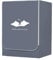FANSU Washing Machine Cover Waterproof Dustproof Grey Front Load Washer Dryer Machine Cover Protector Sunscreen Washer Protection Tumble Dryer Cover (M-capacity 8-10kg,Dolphin)