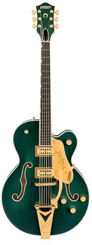 Gretsch Nashville Hollow Body with String-Thru Bigsby Green - Halbakustik Gitarre