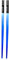 Sharplace Lightsaber Chopsticks, Light up Chopstick, Lightweight LED Glowing Chopsticks, Glow Sticks for Festival Raves Birthday, Blue