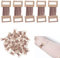 Bandagen Elastische Clips,Verbandschnalle Elastische,Compression Clip für Bandagen,Elastische Bandage Clips,Verbandklammern,Elastische Clip für Bandagen,Mullbinden Klammern Clips(50pcs)