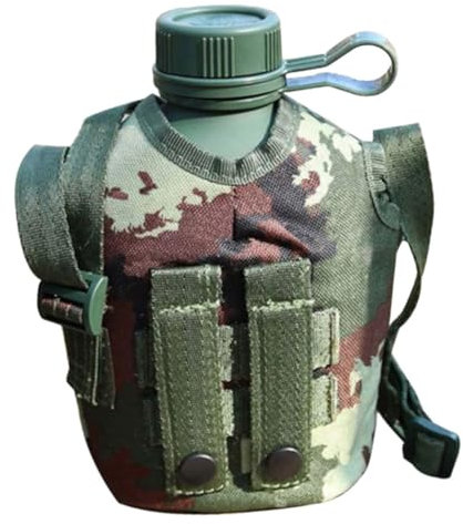 KITANDOVE Cantimplora Exterior Multifuncción Para Camping Senderismo y Actividades Al Aire