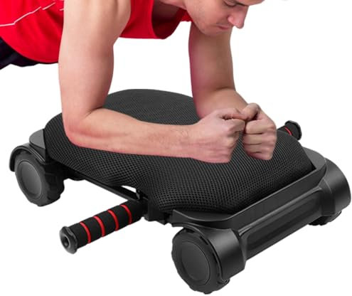 Bauch-Roller, 4-, Bauchmuskel-Trainingsgerät für Kerntraining