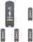 Dove Men+Care Duschgel 3-in-1 Endurance Duschbad für Körper, Gesicht und Haar mit 24 Stunden Pflege Effekt 250 ml 1 Stück (Packung mit 5)