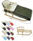 Kombi-Angebot Holz-Schlitten mit Rückenlehne & Zugseil + universaler Winterfußsack (108cm), auch geeignet für Babyschale, Kinderwagen, Buggy, aus Wolle Uni (Olive)