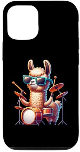 Lama Cool Avec Batterie Drums Groove Total Coque pour iPhone 12/12 Pro