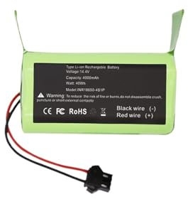 DDLSKZXI Batería de 2600 mAh y 4000 mAh, Compatible con aspiradoras Conga 990, 950, 1090, 1092, 1190, 1790, 1990 y S14 y S15.(2600mAh)