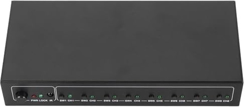 Annadue Digital Optical Audio SPDIF 1x8 Switcher, SPDIF Digital Optical Fibre Sound Audio Splitter Splitter LPCM2.0 DTS AC3, Plug and Play (Prise UE)