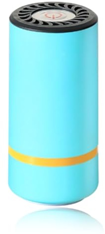 Candeon Handheld Vacuum Sealer For Food, Mini Food Saver Portable Vacuum Sealer Machine, Electric Vacuum Pump Automatic Sealing Machine For Travel Clothing Food Packaging (Lake Blue)