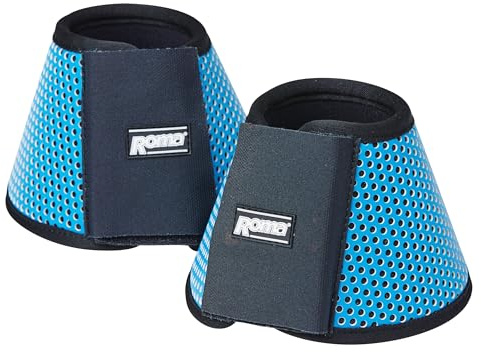 Roma Air Flow Shock Absorber Bell Boots Blue Pony