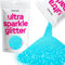 Hemway Ultra Sparkle Glitter - Baby Blue Iridescent | Metallic Flakes for Resin & Epoxy Crafts | Supplies for Tumblers, Festival, Hair, Face, Body, Eye & Nail Art Decoration | 100 g