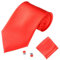 Xmiral Klassische Krawatte Herren Party Einstecktuch Taschentuch Manschettenknopf 3 ST蹸KE(N)