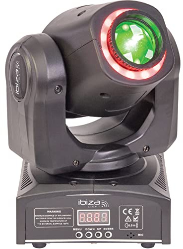 MHSPOT30-FX - Ibiza - 2-IN-1 SPOT & ANIMATION LED MOVING HEAD MIT DMX STEUERUNG