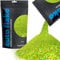 Hemway Premium Automotive Glitter Flake Paint Additive - Lime Green Holographic | Ultrafine Metal Flakes for Car, Truck, RV, Motorbike & Boat Decoration | Mix with Auto Paint | 100 g