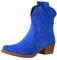 Elara Damen Stiefeletten Cowboy Boots Chunkyrayan 301-A31SZ Sapphire Blau Suede-42