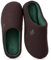 VeraCosy Herren Warm Zweifarbige Hausschuhe Memory Schaum Pantoffeln Coffee,43.5 EU