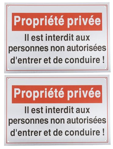 Create idea 2pcs Panneau de Plaque Composite en Aluminium Panneau de Plaque Composite Rectangulaire Panneau de Trou Pré-percé 200x300x3mm Panneau de Décoration Propriété Privée Français