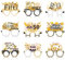Konsait 50th Birthday Glasses, 18 Pack, Square Paper, 50th Color, Party Favors & Props, Memorable Cheers to 50 Years