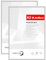 HIMEETIME® 2x Bilderrahmen DIN A2 42x59,4 cm Silber Metall Rahmen, Dokumentenrahmen 42x59,4 cm Groß Collage,Metallrahmen Alu-Bilderrahmen Aluminium,Picture Frame 42x60 Fotorahmen