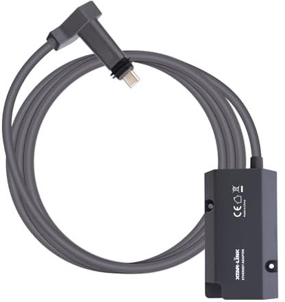 Starlink Ethernet Adapter Satellite Internet V2 for Rectangle Dish: Starlink Ethernet Adapter for Actuated Gen 2 with Stable Network Connection - for Wired External Network