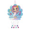 OH YEAH Piñata, Meerjungfrau, groß, 43,8 x 44,4 cm, Dekoration für Kinder, Jungen und Mädchen, große Pinata zum Befüllen mit Spielzeug und Süßigkeiten, 1 Piñata-Karton, leicht zu befüllen
